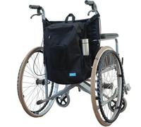 JuanNest Mochila para Silla De Ruedas, Bolsa para Dispositivos De Movilidad, Bolsa De Almacenamiento para Gran Capacidad, Bolsas De Accesorios para Sillas De Ruedas para Llevar Artículos, Duraderas