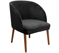 JuanNest Pack 1/2/4/6/8/10/12 Fundas para Sillas Terciopelo Comedor Redondo Respaldo Estilo Elásticas Oficina Fundas Sillas Modernas Cubiertas Cocina,Lavable para Sala De Estar,Hotel,Fiesta E,8 pcs