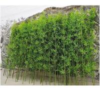 JuanNest Pantalla De Privacidad De Bambú para Exteriores, 1/1.2/1.5/1.8/2M Árboles De Plantas De Bambú Artificiales Grandes, Planta De Bambú Artificial Falsa con Hoj, Paisajístico 1m,45 Bamboo