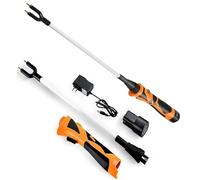 JuanNest Picana Eléctrica,Herramienta para Dirigir Cerdos,Impermeable para Ganado Porcino Y Bovino,Manejo Sencillo, Granjas Pequeñas Medianas,Repelente De Animales,Látigo para Cerdos 111cm