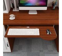 JuanNest Portateclado con Bandeja Extraíble En Madera Bajo Mesa,Cajón para Teclado Debajo del Escritorio, Cajón para Ordenador para Estudio En Casa Y Oficina, Escritorio para Videojuegos C,L70CM