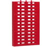 JuanNest Rejilla De Drenaje De Plástico Resistente,Cubierta Resistente,Alta Capacidad De Carga,Rejilla Grande para Alcantarillado Y Canal para Uso En Exteriores,Patios, Jardines Y Cocinas Red,25×30cm