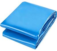 JuanNest Revestimiento para Estanque De Jardín,Revestimiento Flexible Impermeable para Estanque De HDPE Azul, Membrana A Prueba De Fugas para Piscinas Personalizadas Y Elementos Acuáticos 4x5m