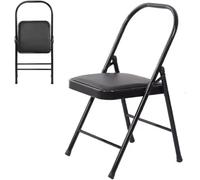 JuanNest Sillas De Yoga,Silla De Yoga Iyengar,Silla De Inversión De Yoga,Silla De Yoga Pune,Silla De Yoga De Metal,Silla De Asistencia De Yoga,Equipamiento De Apoyo para Yoga para Principiantes