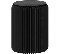 JuanNest Taburete De Papel Plegable con Cojín De Poliuretano, Estructura Hexagonal De Panal Portátil, Material De Papel Kraft, Mesa Auxiliar De Diseño Moderno para Sala De Estar Y Comedor C,H:37cm