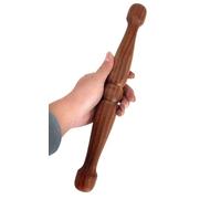 JuanNest Tai Chi Barra Gobernante Madera Maciza Práctica De Kungfu Bang Bastón De Ejercicio Wushu, Polo De Entrenamiento Marcial, Herramienta Equipo De Qigong, Practicantes De Tai Chi E35×3.6cm