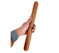 JuanNest Tai Chi Barra Gobernante Madera Maciza Práctica De Kungfu Bang Bastón De Ejercicio Wushu, Polo De Entrenamiento Marcial, Herramienta Equipo De Qigong, Practicantes De Tai Chi F35×3.6cm