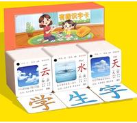 JuanNest Tarjetas Flash Chinas para Principiantes,Caracteres Chinos, Tarjetas Didácticas De Aprendizaje, Pinyin Chino Mandarín, Kit De Tarjetas Chinas,Chinos Comunes Ayuda Esencial Phase 2