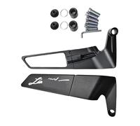 JUANNING Espejo Retrovisor CNC De ala Fija para Motocicleta para ADV 150 ADV 350 ADV150 ADV350(Style E)
