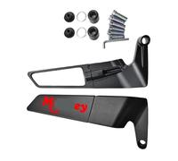 JUANNING Espejo Retrovisor CNC De ala Fija para Motocicleta para Monkey Z 125 Z-125 Z125(Style E)