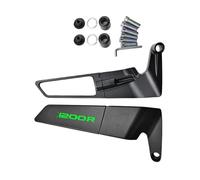 JUANNING Espejo Retrovisor CNC De ala Fija para Motocicleta para R1250R, R1200R, R1250RS, R1200RS Y R1200R(Style E)