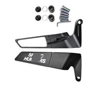JUANNING Espejo Retrovisor CNC De ala Fija para Motocicleta para Yam&AHA WR125X, WR125R, WR200, WR250 F, WR250R, WR250X, WR250Z, WR426F Y WR450F.(Style E)
