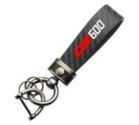JUANNING Llavero De Motocicleta De Aleación De Zinc Y Fibra De Carbono Para CBF600, CBF 600 SA, Regalos