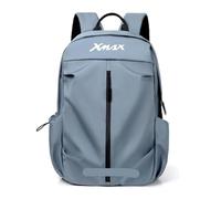 JUANNING Mochila para Motocicleta para Yam&AHA Xmax X-MAX 125, 250, 300 Y 400, Impermeable, De Tela Oxford, para Actividades Al Aire Libre Deportes(B)
