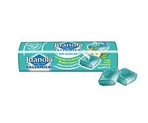 JUANOLA Caramelos Sabor Eucalipto - 30 gr - Con Hinojo, Menta, Manzanilla y Vitamina C.