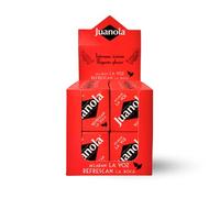 Juanola Pastillas Clásicas con sabor a Regaliz - Aclaran la voz y refrescan la boca - Con extracto de regaliz - Sin conservantes y sin gluten - Formato pack de 24 unidades x 5,4 gr
