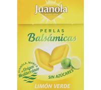 Juanola Perlas Balsámicas, Limón Verde, Sin Azúcar, 25 GR