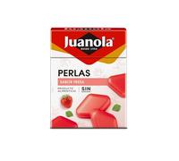 Juanola Perlas Sabor Fresa - Sin azúcar, sin gluten - Cómodo formato de bolsillo - Ideal para llevar contigo a todas partes - Refrescan tu boca y tu garganta - 25g