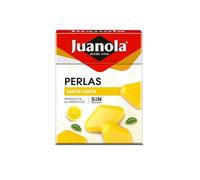 Juanola Perlas Sabor Limón - Sin azúcar, sin gluten - Cómodo formato de bolsillo - Ideal para llevar contigo a todas partes - Refrescan tu boca y tu garganta - 25g