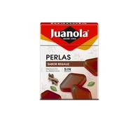 Juanola Perlas Sabor Regaliz - Sin azúcar, sin gluten - Cómodo formato de bolsillo - Ideal para llevar contigo a todas partes - Refrescan tu boca y tu garganta - 25g