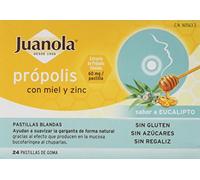 Juanola Própolis con Miel y Zinc - 24 Comprimidos