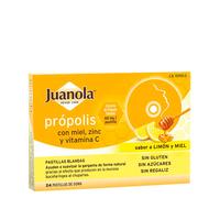 Juanola Própolis con Miel, Zinc + Vitamina C 24uds