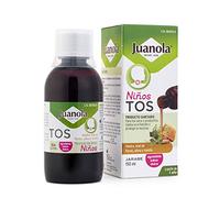 JUANOLA Tos Niños - 150ml - Indicado en caso de tos seca o productiva - Producto sanitario con Hiedra, Miel de flores, Altea y Tomillo. A partir de 1 año.