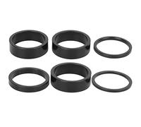 JUANQIAPAS Junta de arandela de horquilla delantera, espaciadores de aleación de aluminio para bicicleta de montaña y carretera, engranaje fijo