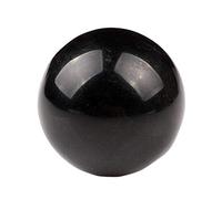 juanxian Esfera de piedra de obsidiana negra natural de 30 mm, bola de cristal de cuarzo, piedras naturales curativas Fengshui W3626