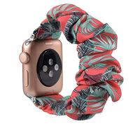 Juanxian Scrunchie - Correa Elástica de Repuesto para Apple Watch, Compatible con iWatch Series 1-5 (38 mm/40 mm, 42 mm/44 mm)