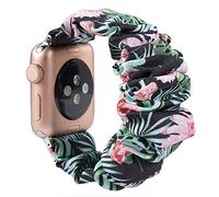 juanxian Scrunchie - Correas elásticas de repuesto para Apple Watch, correa elástica suave y elástica compatible con iWatch Series 1-5 (38 mm/40 mm, 42 mm/44 mm)