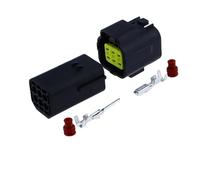 JUANZD 1 2 3 4 6 8 10 12 16 Pin Conector de Cable Impermeable automático Enchufe eléctrico Arnés de camión Sellado for automóvil con Terminal(6PIN)