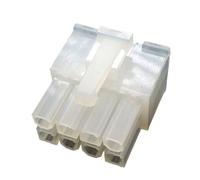 JUANZD 1/5/10/20/50 juegos conector hembra de 4,2mm enchufe de carcasa doble fila 5557 5569-2P 4P 6P 8P 10P 12P 14P 16P 24Pin toma de cableado(8p Female,20 sets)