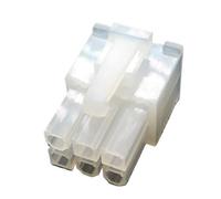 JUANZD 1/5/10/20/50 juegos conector hembra de 4,2mm enchufe de carcasa doble fila 5557 5569-2P 4P 6P 8P 10P 12P 14P 16P 24Pin toma de cableado(6p Female,20 sets)