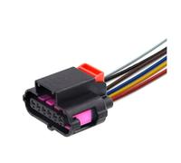 JUANZD 1/5/10/20 juegos 6 pines 8K0973706 automóvil impermeable acelerador Pedal enchufe conector negro(6p Female,1 set)