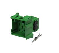 JUANZD 1/5/10 juegos de conector verde macho hembra automotriz de 12 pines for amplificador enchufe de cableado impermeable 1-967622(12p male,10 SETS_12P)