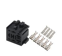 JUANZD 1 Juego de 9 pines for motocicleta eléctrica automotriz, arnés de cableado, conector de relé, enchufe for coche 161937501B(1 Set)