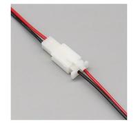 JUANZD 1 juego de conectores de cable eléctrico de conexión rápida for automóvil de 2,8 mm, 2/3/4/6/9 pines, kits de terminales de cable macho y hembra for motocicleta(2P Male-Female)