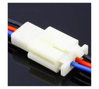 JUANZD 1 Kit de conector de Cable eléctrico de 3 pines, juego de conectores automáticos con Cable/longitud total de 21CM