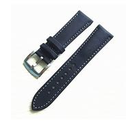 JUANZD 23 mm Black Royal Blue Nylon Watch Strap Store Banda de vigilancia compatible con Blancpain Fifty Fathoms Watch Zenith Ciudadano de corardio Pulsera(Black1 black buckle)
