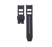 JUANZD 26mm Silicone Reloj Correa compatible con Invicta Russian Diver Modelo 1090 1436 1088 51.5mm Cinturón de pulsera de banda de reloj Cómodo impermeable(Schwarz)