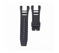 JUANZD Accesorios Tierra de reloj de silicona 34mm Compatible con invicta Reloj Negro Azul Reloj Banda Pulsera Cinturón cómodo e impermeable(Schwarz)