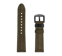 JUANZD Banda de correa de cuero cosiendo compatible con Polar Ignite 2 / Vantage M2 M/Unite/Grit x Banda de reloj de pulsera de pulsera(Groen,For Vantage M)