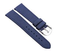 JUANZD Banda de reloj de cuero de lienzo de la OTAN Strap Nylon 18 mm 20 mm 22 mm 24 mm de 24 mm Black Blue Green Women Fashion Band Band(Blue,22mm)