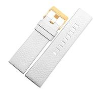 JUANZD Banda de reloj de la correa de cuero 22 24 26 27 28 30 mm 32 mm Litchi Grain compatible con banda de reloj diesel DZ7313 DZ4386 DZ1405 Mira la pulsera(16,22mm)