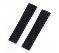 JUANZD Banda de vigilancia de goma de silicona de 21 mm compatible con correa de Patek compatible con Aquanaut Philippe 5164A 5167A Banda de reloj(BLACK,21MM_7)