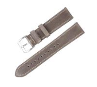 JUANZD Bandas de reloj de cuero de liberación rápida de 20 mm 22 m 22 m ETRO RELAJO CORRETA Vintage Pulsera de reemplazo de pulsera for hombres Mujeres(Gris,20mm)