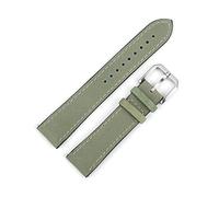 JUANZD Bandas de relojes de cuero vintage de 20 mm 22 mm Releance rápido Reloj Belt Watch Watch Watch Watch Accessories(Groen,20mm)
