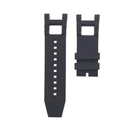 JUANZD Black Blue Brown 28 mm Silicona Reloj Correa compatible con Invicta Subaqua Noma III 5 Cinturón de pulsera de banda de reloj de 0 mm cómodo e impermeable(Schwarz)