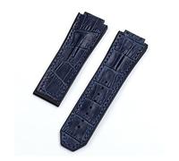 JUANZD Black Brown Green Black 29 mm con banda de vigilancia de banda de silicona compatible con correa de Hublot compatible con King Power Series CENTRO Logotipo en la herramienta(Watch strap 11,29MM